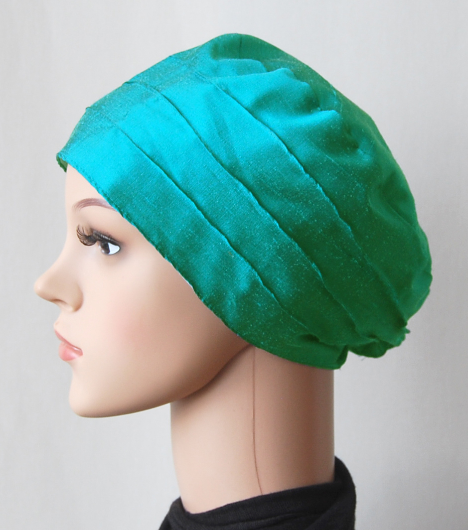 Fashion Grun Kopfbedeckung Chemo Chemomutze