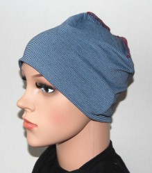 Grauer weicher Schlaf Nachtmütze Unisex Mütze für Haarausfallkrebs Chemo